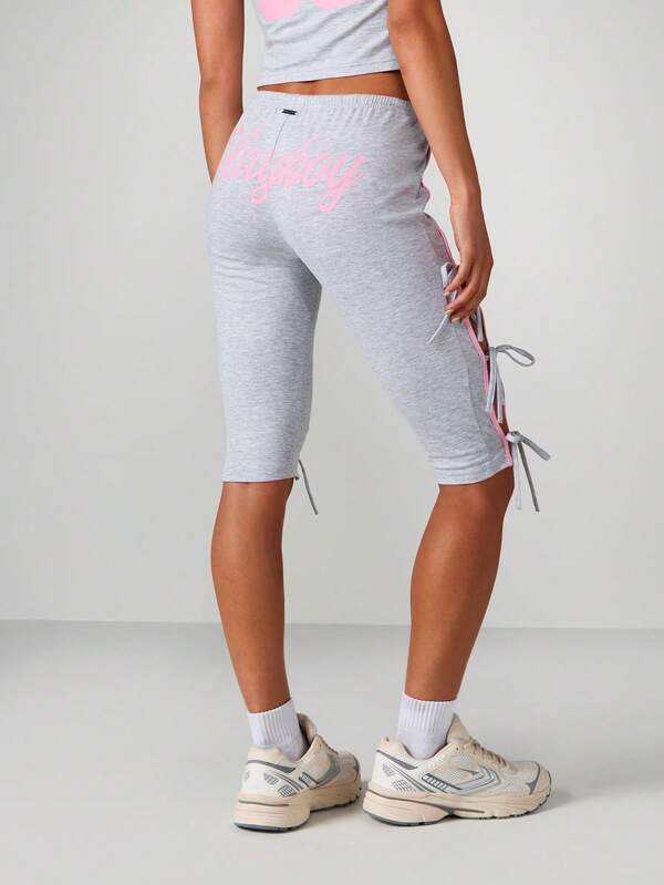 Missguided Missguided X Playboy Crop Top With Bow Ties
