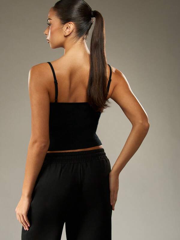 Missguided Missguided X Playboy Fitted Graphic Cami Top With Print