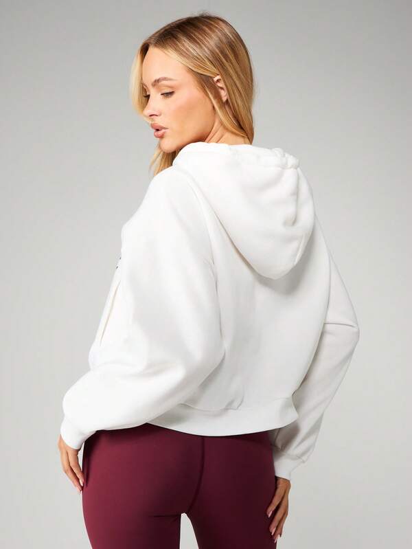 Missguided Missguided X Playboy Graphic Hoodie With Drawstring