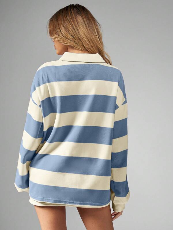 Missguided Missguided X Playboy MISSGUIDED Classic Preppy Striped Two-Piece Outfits