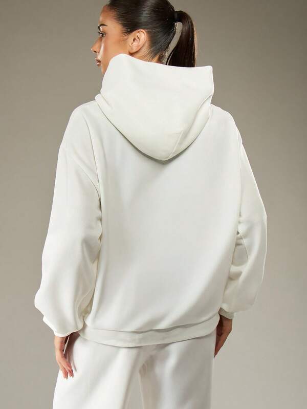 Missguided Missguided X Playboy Oversized Hoodie With Centre Pocket