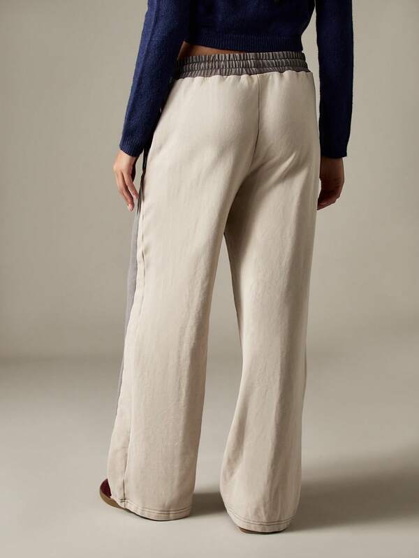 Missguided Missguided X Playboy Wide Leg Color Block Joggers