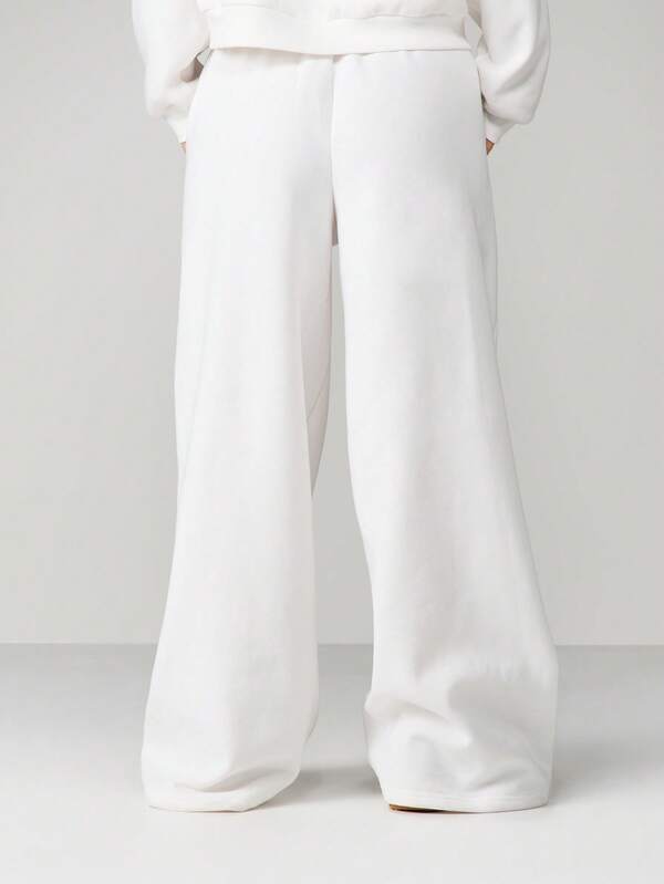 Missguided Missguided X Playboy Wide Leg Graphic Joggers With Logo