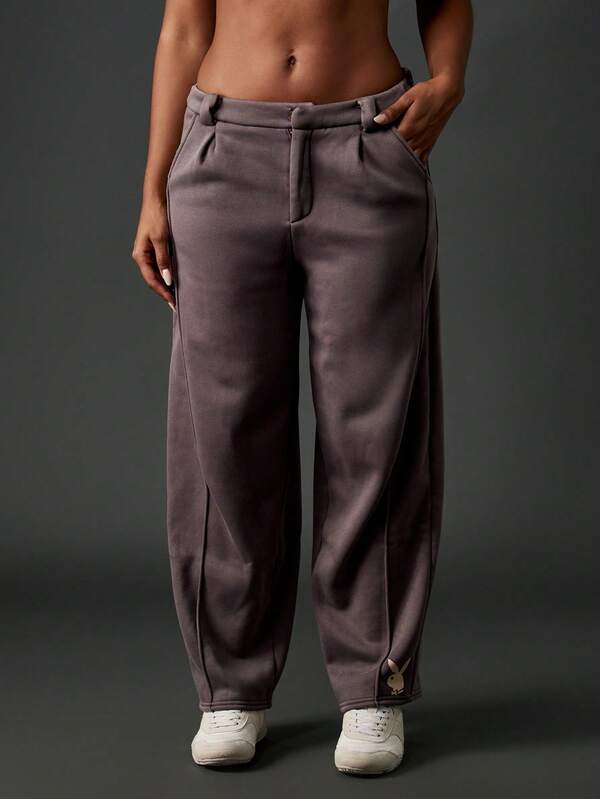 missguided Missguided x Playboy Wide Leg Sweatpants With Elastic Waist And Logo