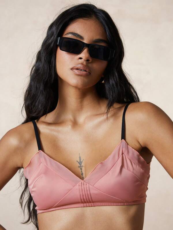 Missguided MISSGUIDED Y2k Fashion Essential Satin Tank Cami