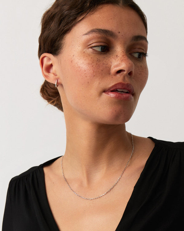 Missoma 14ct Solid Gold Classic Paperclip Chain Necklace