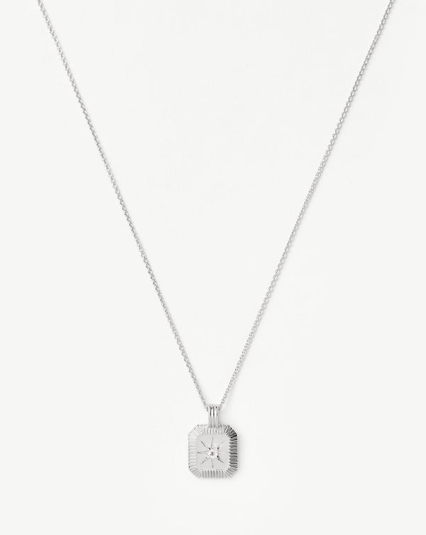 missoma April Birthstone Pendant Necklace | Crystal/April