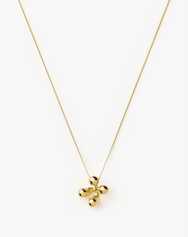 missoma Atom Large Pendant Necklace | 18ct Gold Plated