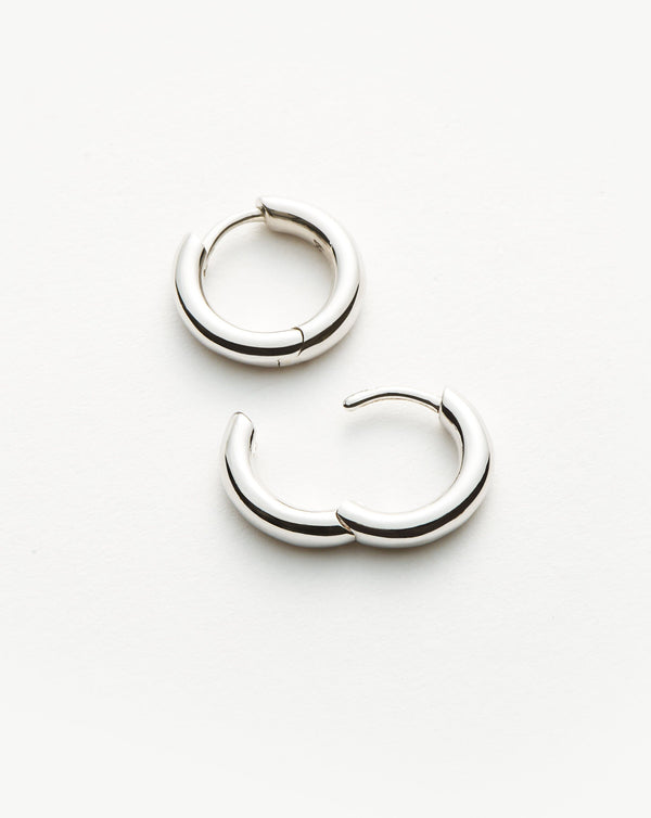 Missoma Classic Tunnel Mini Hoop Earrings | Sterling Silver