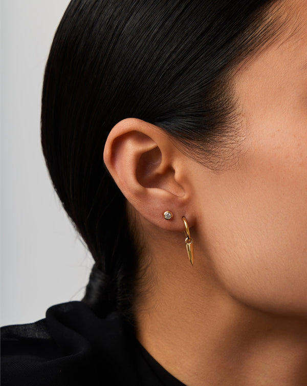 Missoma Claw Hoop & Stud Earring Set | 18ct Gold Vermeil