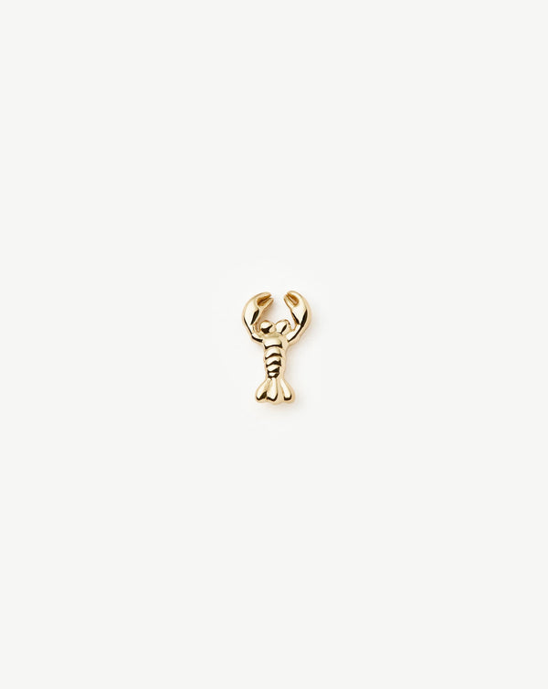 missoma Fine Lobster Single Stud Earring | 14ct Solid Gold