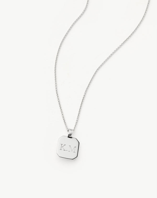 Missoma January Birthstone Pendant Necklace | Garnet/January