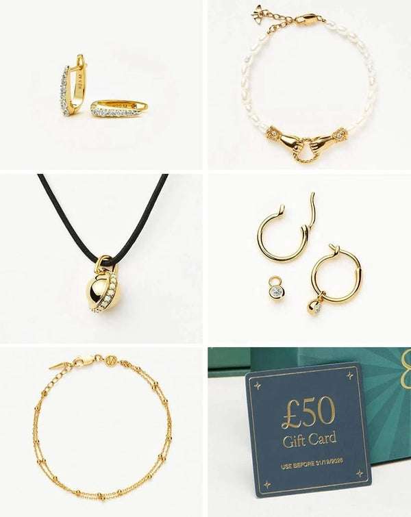 Missoma Jewellery Advent Calendar 2025 - Gold | Save £433