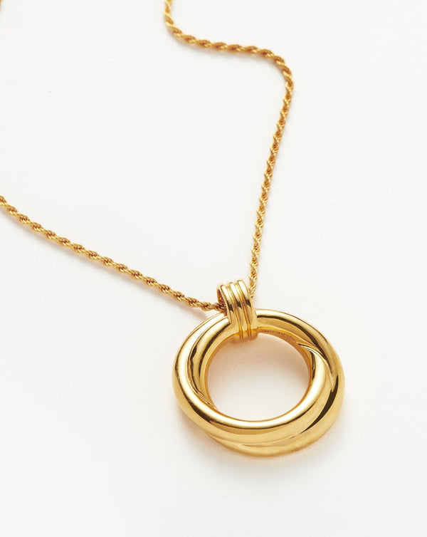 Missoma Lucy Williams Entwine Necklace | 18ct Gold Vermeil