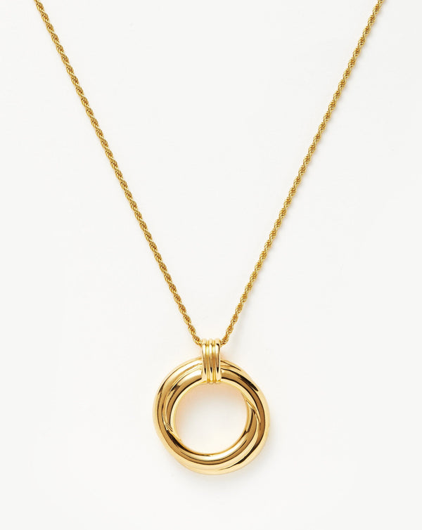 missoma Lucy Williams Entwine Necklace | 18ct Gold Vermeil