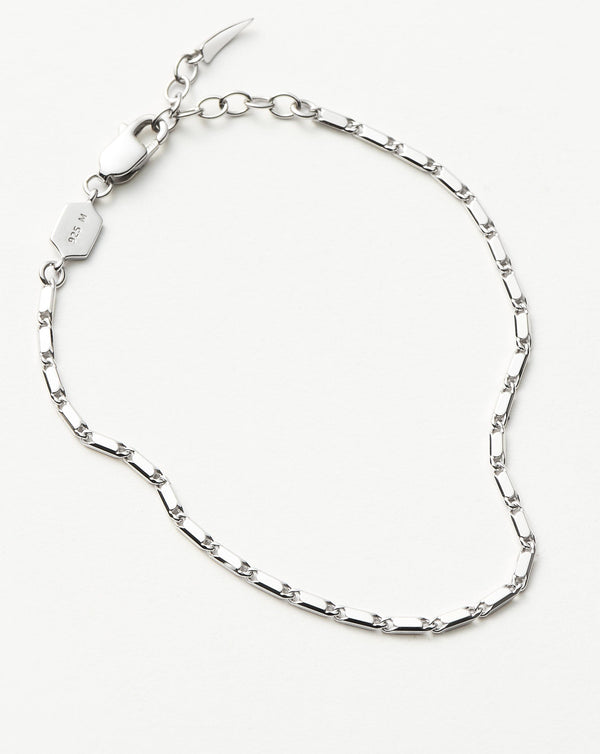 Missoma Lucy Williams Horizon Link Chain Bracelet | Sterling Silver