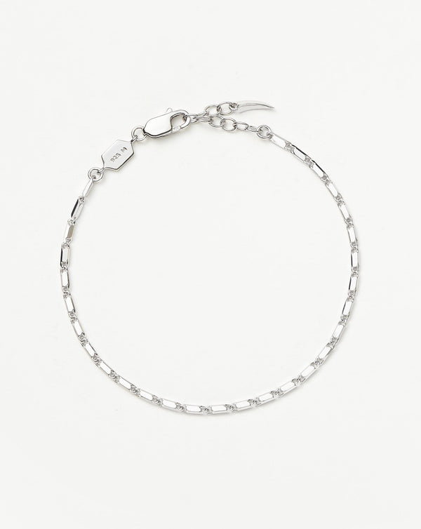 missoma Lucy Williams Horizon Link Chain Bracelet | Sterling Silver