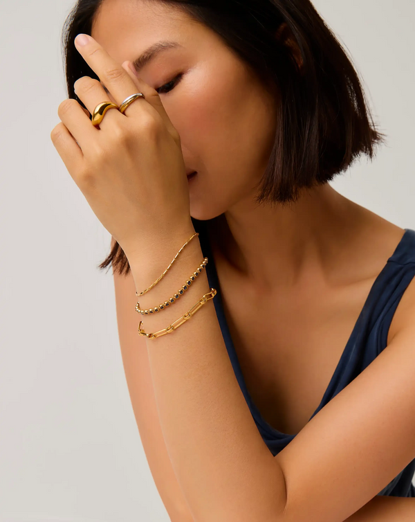 Missoma Lucy Williams Horizon Link Chain Bracelet UK