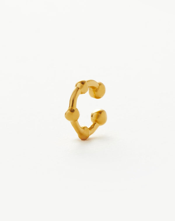 missoma Lucy Williams Mini Orb Ear Cuff | 18ct Gold Vermeil