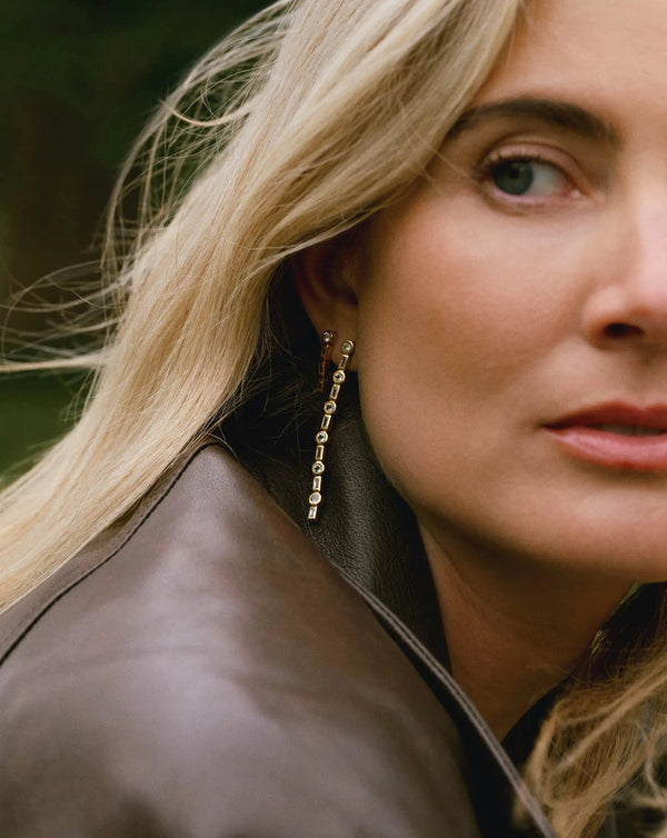 Missoma Lucy Williams Tennis Large Drop Earrings UK