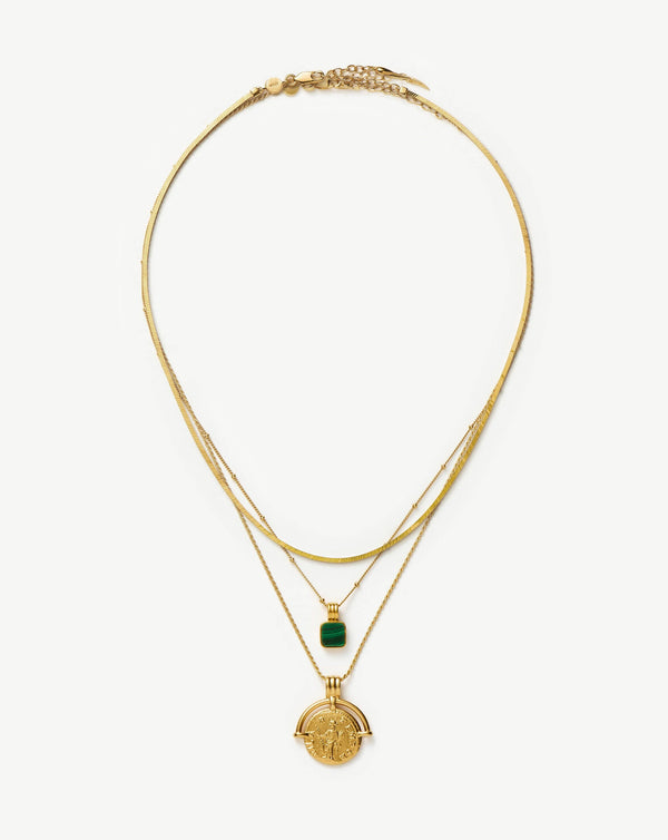 Missoma Lucy Williams Ultimate Necklace Set | 18ct Gold Plated