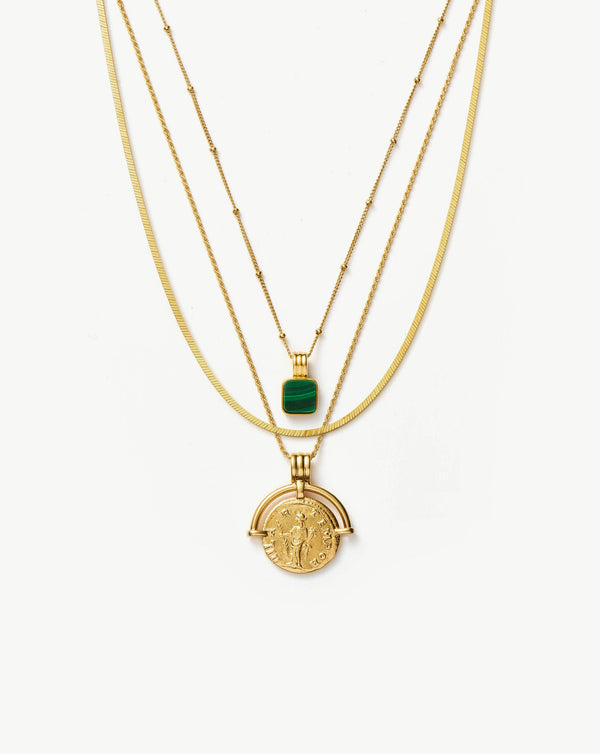 missoma Lucy Williams Ultimate Necklace Set | 18ct Gold Plated