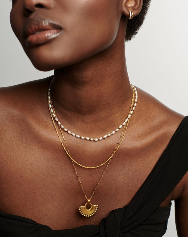 Missoma Medium Rope Chain Necklace | 18ct Gold Vermeil