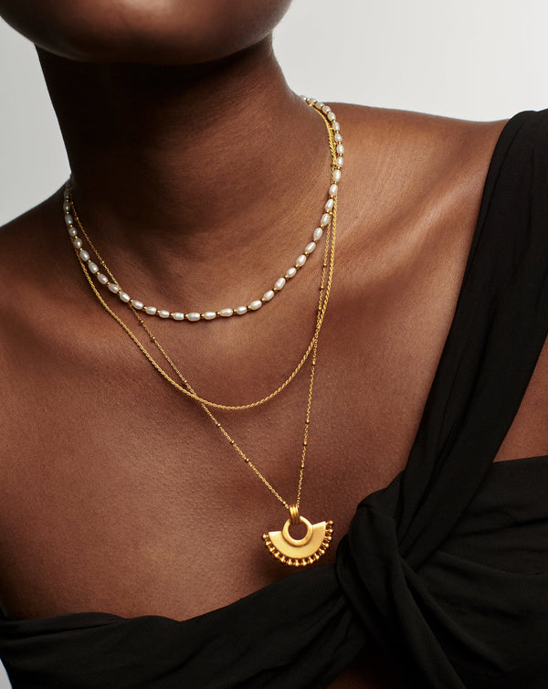 Missoma Medium Rope Chain Necklace | 18ct Gold Vermeil