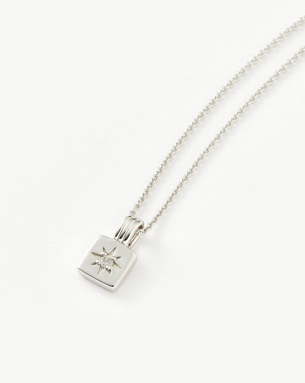 Missoma Mini Star Ridge Pendant Necklace | Sterling Silver