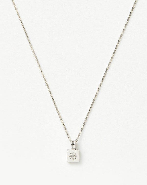 missoma Mini Star Ridge Pendant Necklace | Sterling Silver