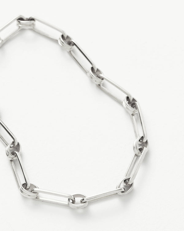 Missoma Aegis Chain Bracelet | Silver Plated