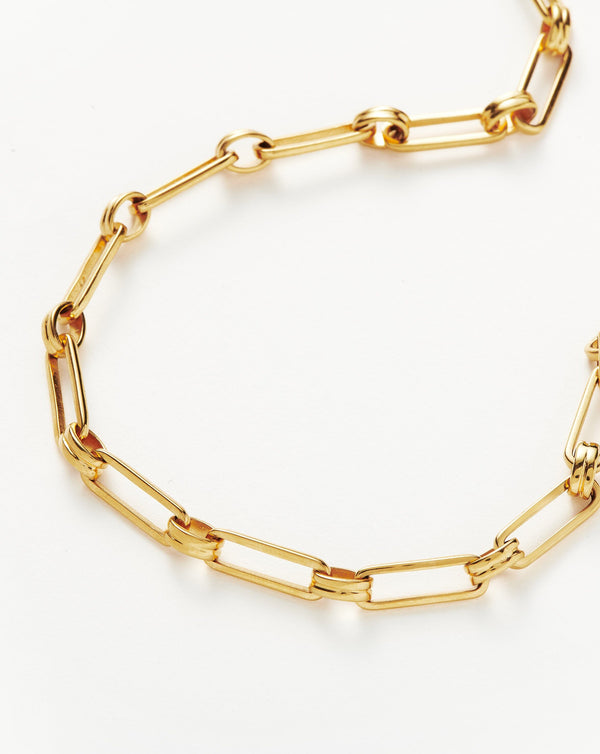Missoma Aegis Chain Necklace | 18ct Gold Plated