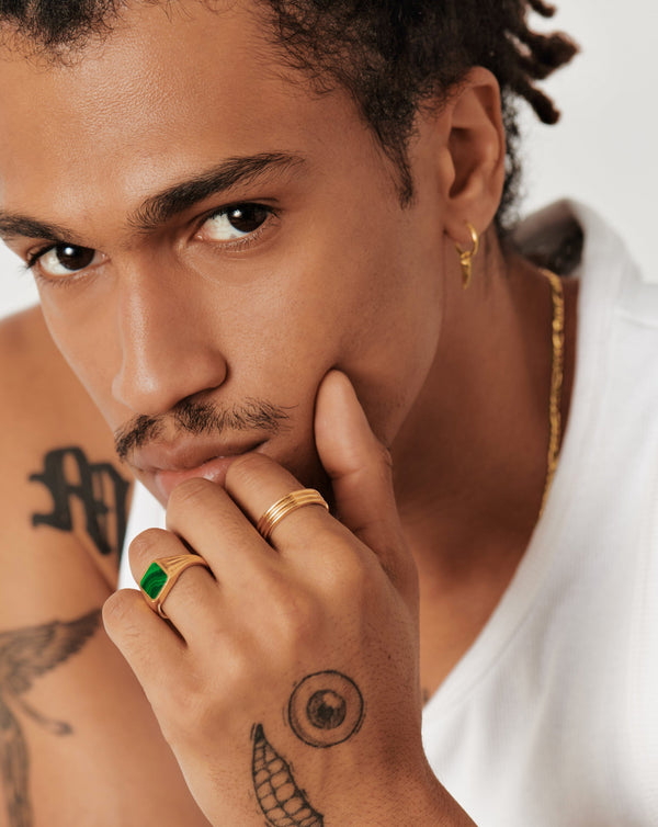 Missoma Ancien Ring | 18ct Gold Vermeil