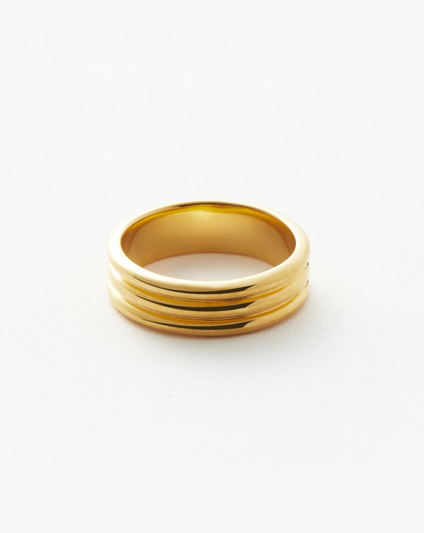 Missoma Ancien Ring | 18ct Gold Vermeil