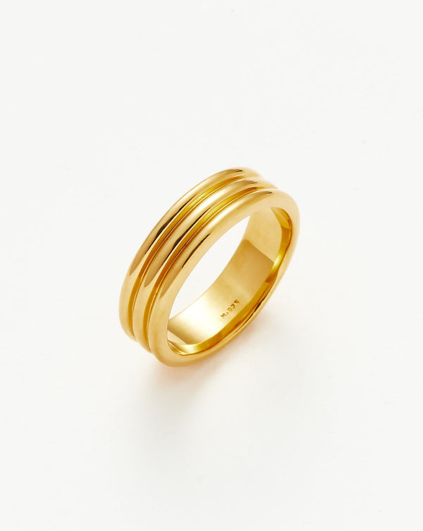 missoma Ancien Ring | 18ct Gold Vermeil