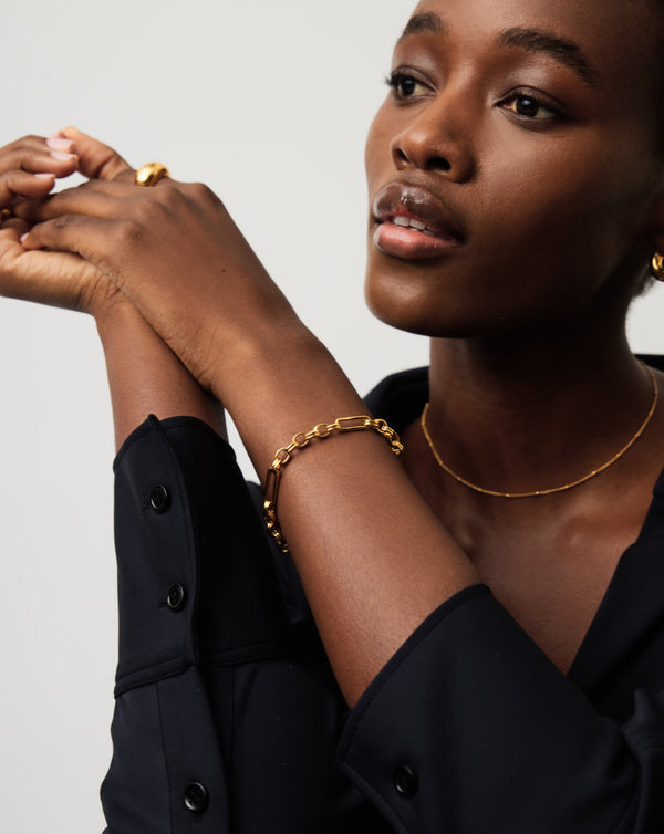 Missoma Axiom Chain Bracelet | 18ct Gold Plated