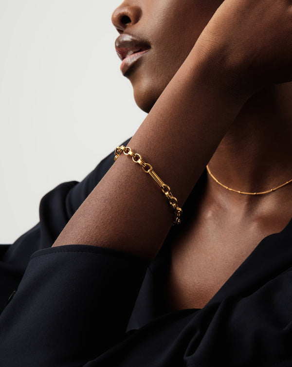 Missoma Axiom Chain Bracelet | 18ct Gold Plated