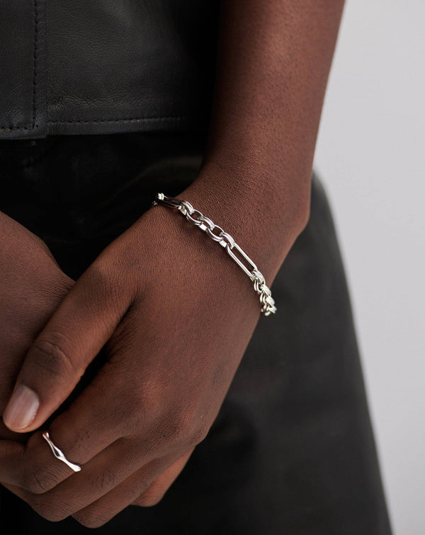 Missoma Axiom Chain Bracelet | Silver Plated
