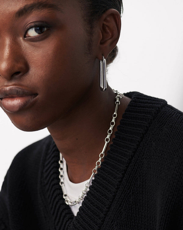 Missoma Axiom Chain Necklace | Silver Plated