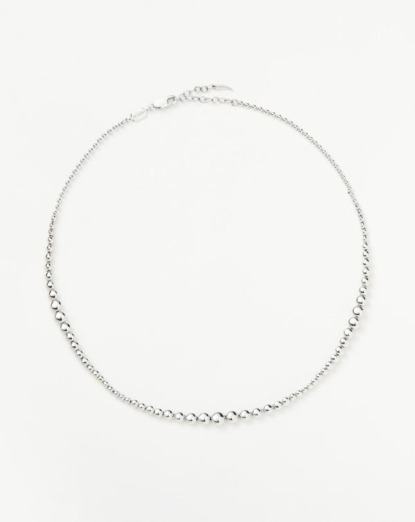 missoma Beaded Choker | Sterling Silver