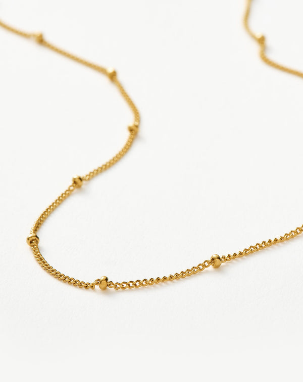 Missoma Bobble Chain Choker | 18ct Gold Vermeil
