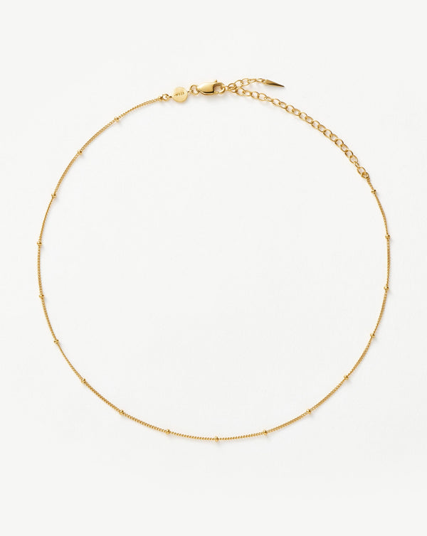 missoma Bobble Chain Choker | 18ct Gold Vermeil
