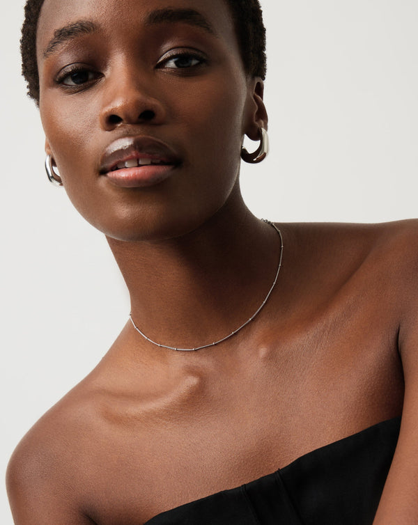 Missoma Bobble Chain Choker | Sterling Silver