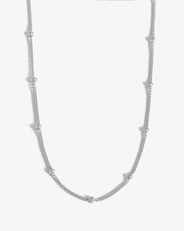 Missoma Bobble Chain Choker | Sterling Silver