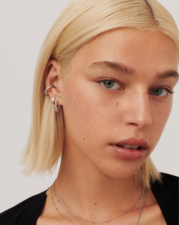 Missoma Chubby & Tidal Mini Hoop Earring Set