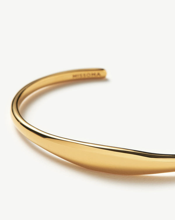 Missoma Classic Cuff Bracelet | 18ct Gold Vermeil