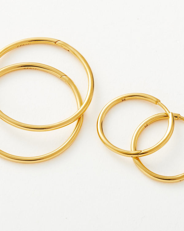 Missoma Classic Hoop Earring Set UK