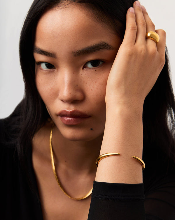Missoma Claw Cuff | 18ct Gold Plated UK