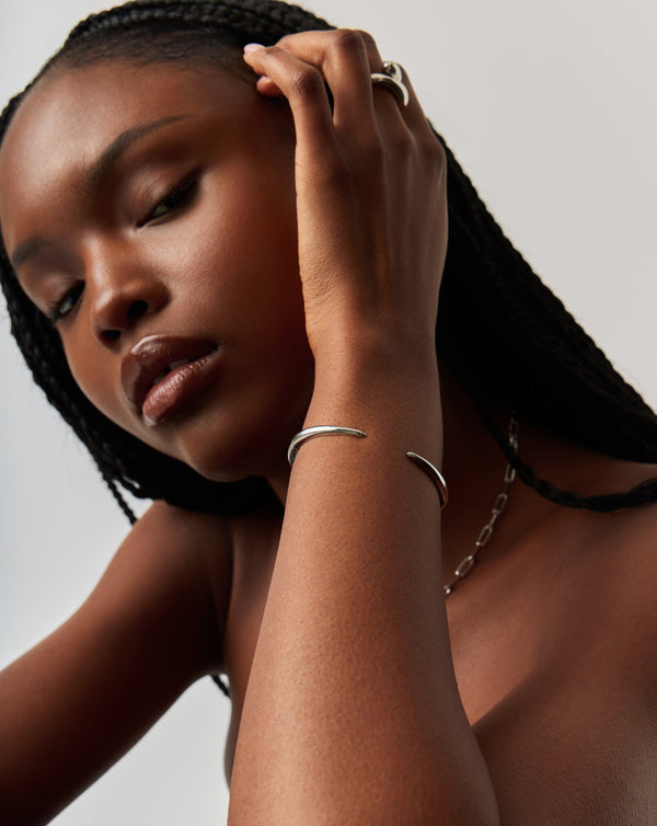 Missoma Claw Cuff | Silver Plated UK