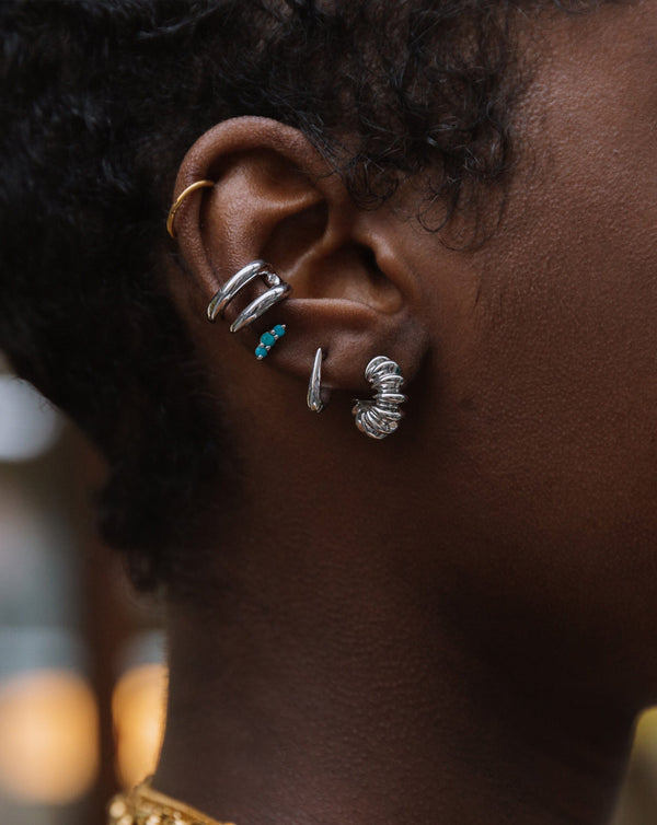 Missoma Claw Huggies | Sterling Silver UK